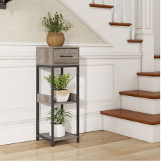 3-ярусна кімнатна підставка для рослин з ящиком