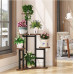 Підставка кутова для кімнатних рослин 6-ярусна, коричневий