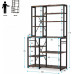 Стелаж кухонний з полицями 10-ярусний