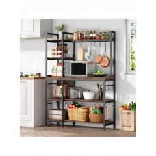 Стелаж полиця для зберігання з ящиком 5-ярусний