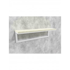 Полиця Айсберг 02/120 дуб/білий MSMLOFT