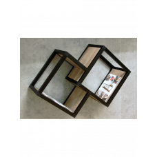 Настінна книжкова полиця TETRIS-2 loft