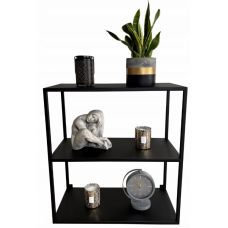 Настінна полиця 3 рівні Hanging, чорний