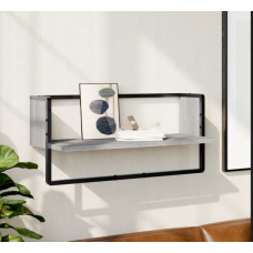 Настінна полиця з рейкою