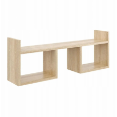 Підвісна настінна полиця для книг , дуб сонома