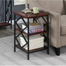 Тумбочка в стилі MSMLOFT 600х400х400 мм Горіх Каліфорнійський