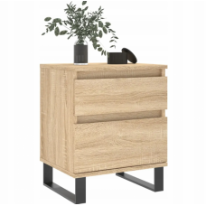 Приліжкові тумбочки, дуб Сонома, 40x35x50 см