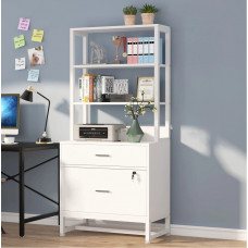 Шафа для документів, 2 шухляди з відкритими полицями