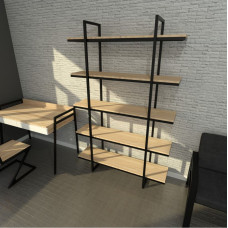 Офісний стелаж стиль Loft 3