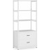 Стелаж Etagere 4-ярусний з 2 ящиками, білий (F1569) Стелаж Etagere 4-ярусний з 2 ящиками, білий (F1569)
