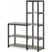 Стелаж Etagere 5-ярусний для дому , сірий