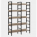 Стелаж skiff 3 з полицями 5-ярусний, сірий