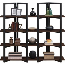 Стелаж для дому в стилі MSMLOFT, каркас металевий