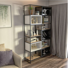 Стелаж для дому в стилі MSMLOFT,каркас металевий
