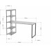 Стіл-стелаж  Айсберг 01 Білий/білий MSMLOFT