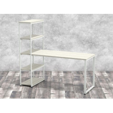 Стіл-стелаж  Айсберг 01 Білий/білий MSMLOFT