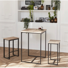 Високий стіл з 2 барними стільцями