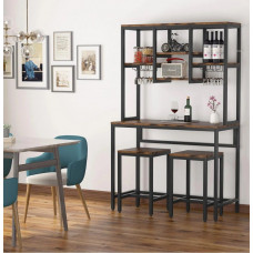 Стіл барний з 2 барними стільцями