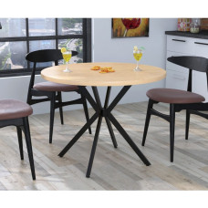 Круглий обідній стіл Оскар MSMLOFT