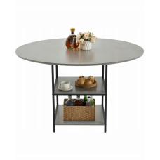 Обідній стіл VEVOR круглий 120 см на 2-4 особи