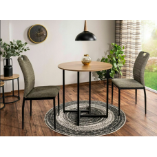 Стіл на 5 осіб 80x80 для вітальні