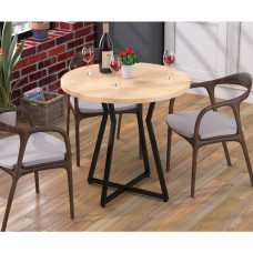 Круглий обідній стіл Кейтлін MSMLOFT