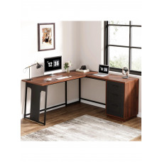 Письмовий стіл L-подібний із ящиком
