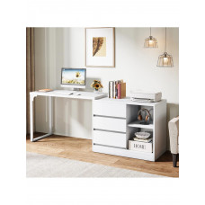 Стіл із ящиком і полицями