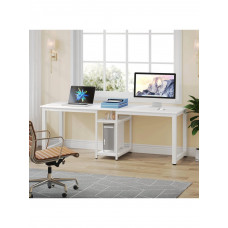 Стіл двомісний з полицями