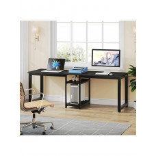 Стіл двомісний з полицями