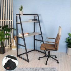 Стіл письмовий MSMLOFT з металевим каркасом — 90 × 60 × 150 см