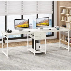 Стіл подвійний із ящиками