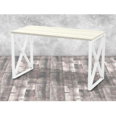 Стіл письмовий Айсберг 06 Білий/дуб  MSMLOFT