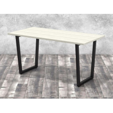 Стіл письмовий Айсберг 08 чорний/білий MSMLOFT