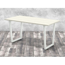 Стіл письмовий Айсберг 08 білий/білий MSMLOFT