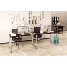 Подвійний письмовий стіл  Q-135-2  MSMLOFT