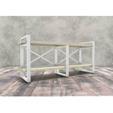 Тумба під ТВ Айсберг 120 білий/білий MSMLOFT