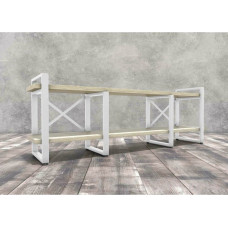 Тумба під ТВ Айсберг 160 білий/білий MSMLOFT