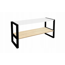 Тумба під телевізор Sonoma + біла