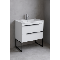 Тумба в ванну кімнату під накладний умивальник