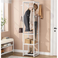 Вішалка для одягу з 4 полицями і 8 гачками