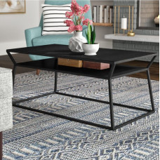 Журнальний столик у стилі MSMLOFT із полицею