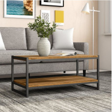 Журнальний столик у стилі MSMLOFT із полицею
