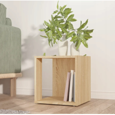 Журнальний столик, дуб сонома, 33x33x34,5 см