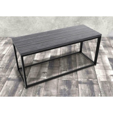 Журнальний столик Айсберг 02 чорний/чорний MSMLOFT