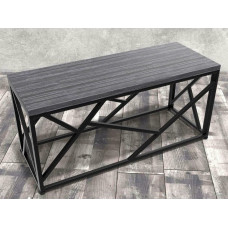 Журнальний столик Айсберг 04 чорний/чорний MSMLOFT