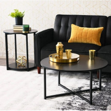 Круглий журнальний столик для домашнього вжитку
