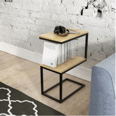 Приставний журнальний столик у стилі MSMLOFT