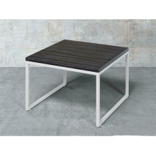 Столик журнальний Айсберг Лофт 01 Білий/графіт MSMLOFT