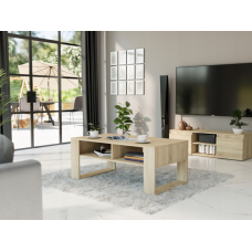 Журнальний столик 90x58x55см , дуб сонома